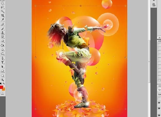 Gorgeous Dancing Effect using Photoshop 13.1