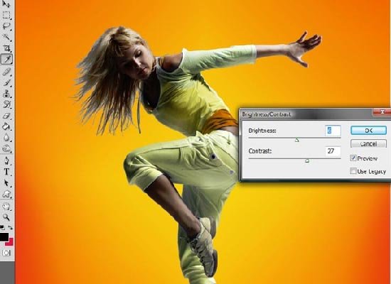 Gorgeous Dancing Effect using Photoshop 4.2