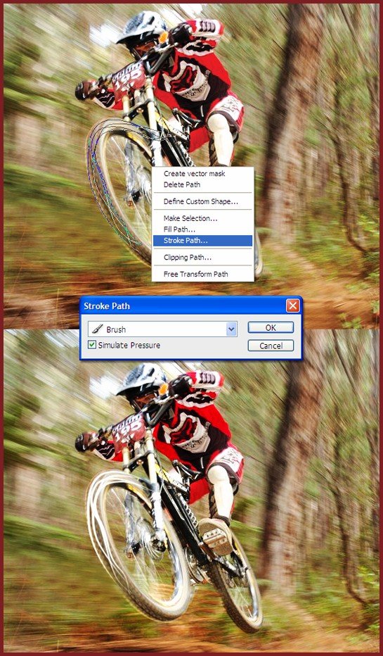 Design an Awesome Bike Racer with Fire Effect in Photoshop