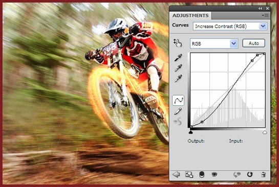 Design an Awesome Bike Racer with Fire Effect in Photoshop