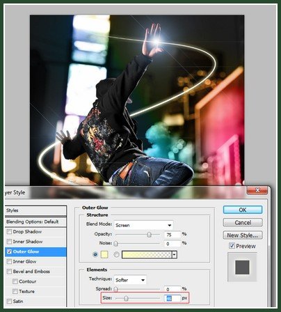 Create A Gorgeous Dancing in Photoshop