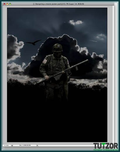 Create a War Movie Poster in Photoshop