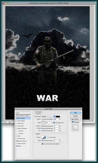 Create a War Movie Poster in Photoshop