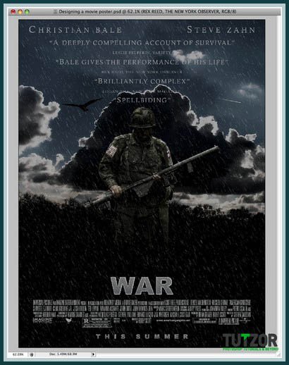 Create a War Movie Poster in Photoshop